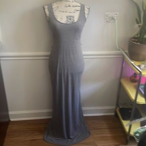 Grey maxi dress